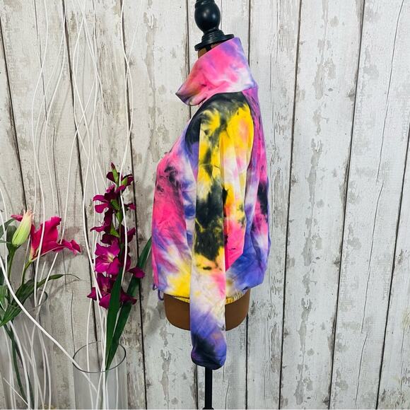 Lush - Tie Dye Mock Neck Sweater - Picture 6 of 10